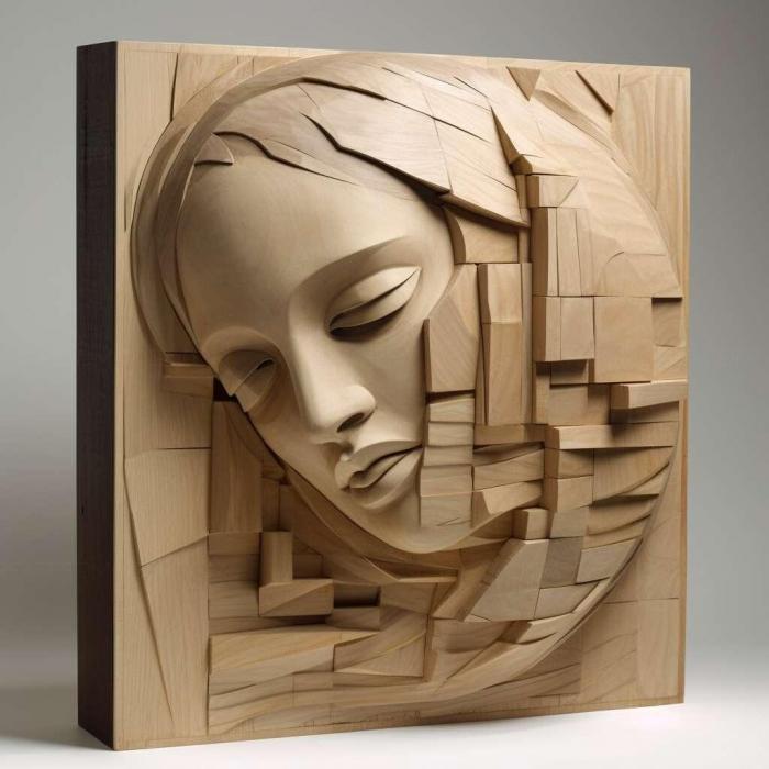 نموذج ثلاثي الأبعاد لآلة CNC 3D Art 